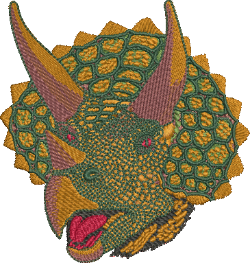 Triceratops Face_M