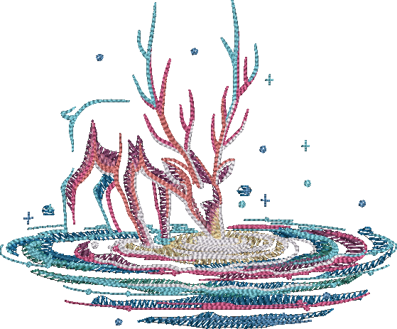 Drink from the Galaxy Deer